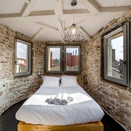 Sky'Room - Jacuzzi & Vue - Vieux Лион Экстерьер фото